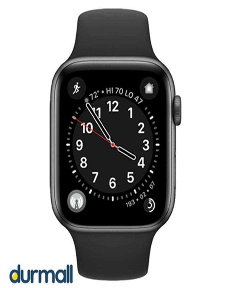 ساعت هوشمند اپل واچ Apple watch سری 7 مدل 45mm با بند آبی و بدنه آلومینیومی