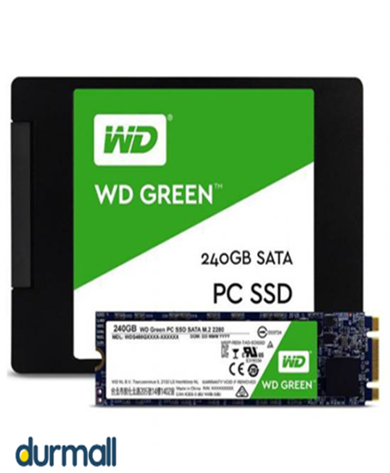 هارد SSD دیجیتال وسترن western  مدل GREEN WDS240G2G0A ظرفیت 240 گیگابایت 